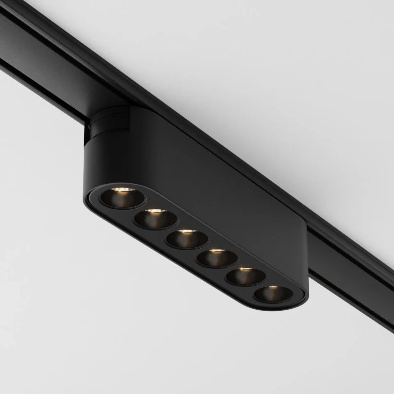MAGNETIC TRACK LIGHT WITH LENSES 6W ADJUSTABLE