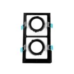 DOUBLE SQUARE SPOTLIGHT CHASSIS BLACK&WHITE