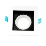 SINGLE SQUARE SPOT LIGHT WHITE & BLACK