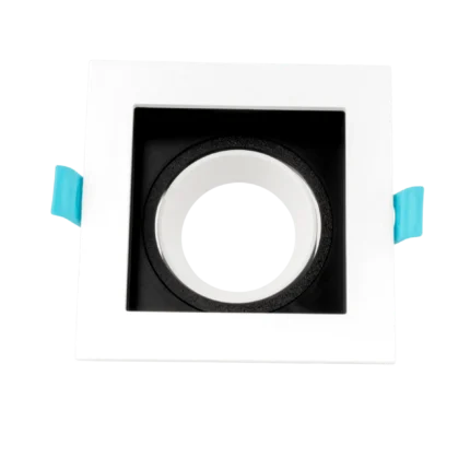 SINGLE SQUARE SPOT LIGHT WHITE & BLACK