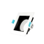 SINGLE SQUARE SPOT LIGHT WHITE & BLACK