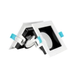 SINGLE SQUARE SPOT LIGHT WHITE & BLACK