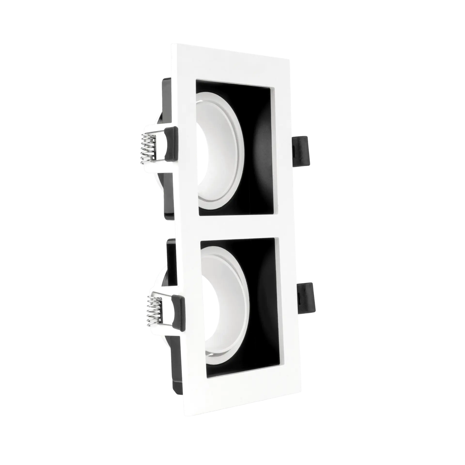 DOUBLE SQUARE SPOTLIGHT CHASSIS WHITE DOUBLE SQUARE SPOTLIGHT CHASSIS WHITE
