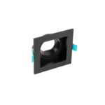 SINGLE SQUARE SPOT LIGHT BLACK