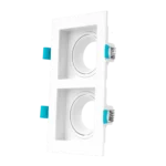 DOUBLE SQUARE SPOT LIGHT WHITE