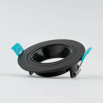 ROUND SPOTLIGHT BLACK