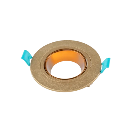 ROUND SPOTLIGHT GOLD