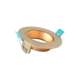 ROUND SPOTLIGHT GOLD