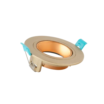 ROUND SPOTLIGHT GOLD