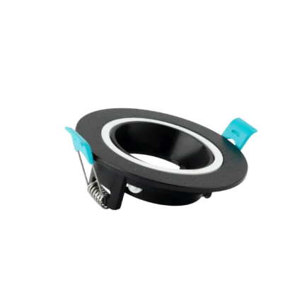 ROUND SPOTLIGHT BLACK