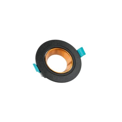 ROUND SPOTLIGHT BLACK