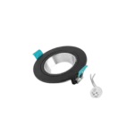 ROUND SPOTLIGHT BLACK