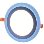 DECORATION RGB ROUND LED PANEL INTERIOR 7+7W with FRAME