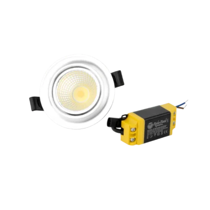 ADJUSTABLE COB 5+5 SILVER