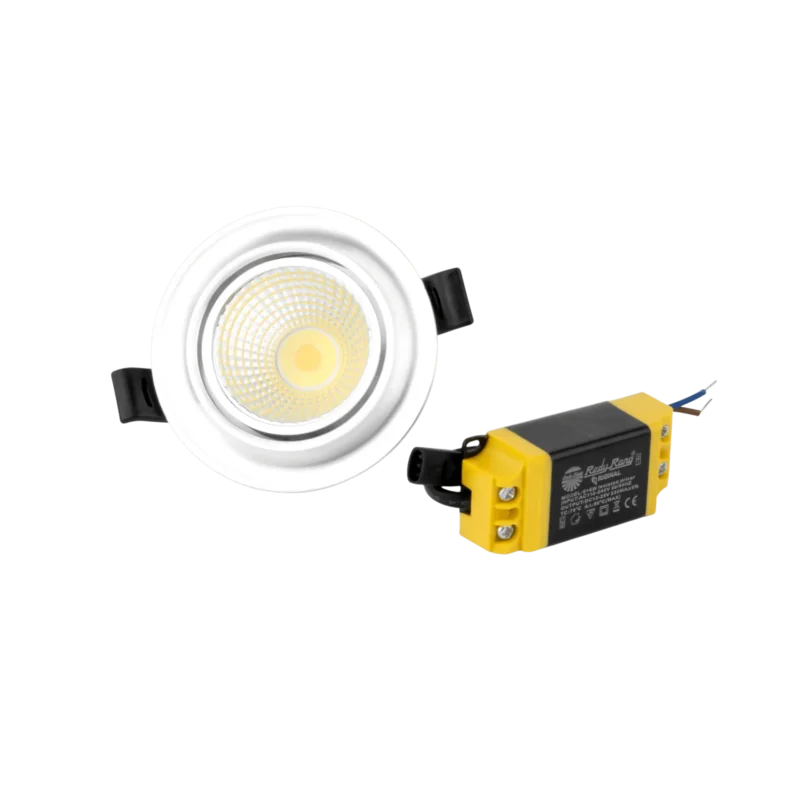 ADJUSTABLE COB 5+5 SILVER