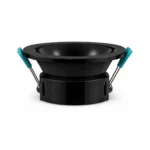 Round Spotlight Chassis Black RedyRong Gold